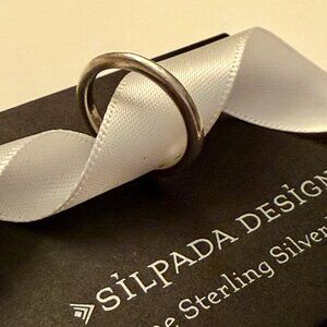 Silpada Sterling Silver 925 Stacking Ring Size 6